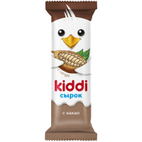 

Сырок творожный"KIDDI"(гл.какао20%)40г