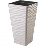 Кашпо «Formplastic» Sahara Dunes Slim, 3950-055, светло-серый, 30 см