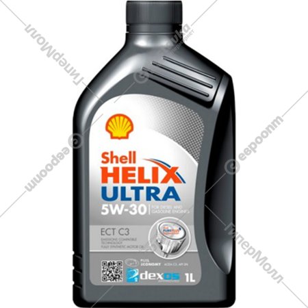 Масло моторное «Shell» Helix Ultra ECT C3, 5W30, 550042846, 1 л
