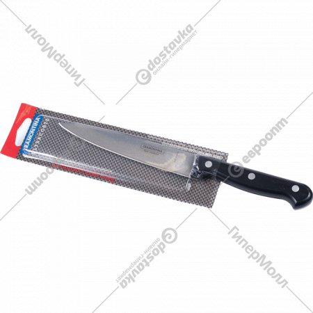 Нож металлический для мяса с пластмассовой ручкой «Tramontina» 27.5/15.2см, 23860106