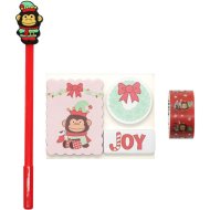 Набор канцелярских принадлежностей «Miniso» Mini Family Christmas Series, 2012448611104