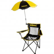 Кресло складное «WMC Tools» для кемпинга с вентиляционной сеткой + зонтик, WMC-YYY03-2