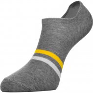 Носки мужские «Chobot» 42-115, серый меланж/белый/желтый, размер 25-27
