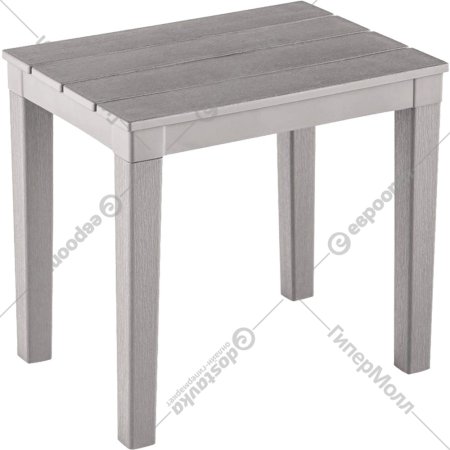 Кофейный столик садовый «Ellastik Plast» Прованс 40x30x37, белый