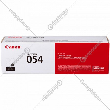 Тонер-картридж «Canon» 054 BK 3024C002, черный