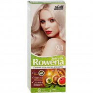 Крем-краска для волос «Rowena» тон 9.1 пепельный блонд