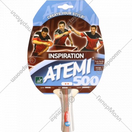 Ракетка настольного тенниса «Atemi-500».