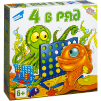 

Игра детская настольная"4 В РЯД"(707-16)