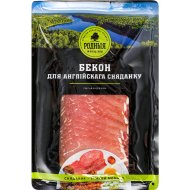 Продукт из свинины сырокопченый «Бекон для английского завтрака» 180 г