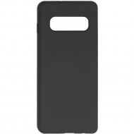 Чехол-накладка «Volare Rosso» Suede, для Samsung Galaxy S10+, черный