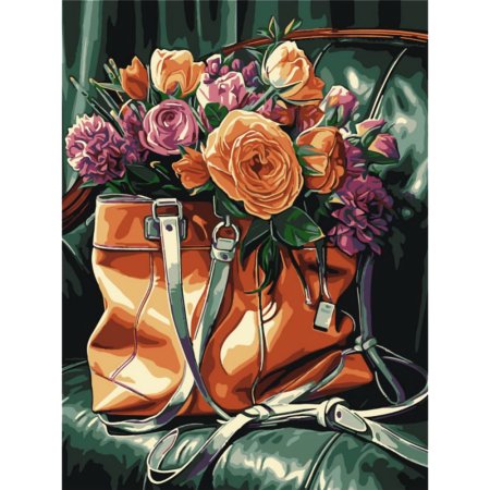 Картина по номерам «Lori» Сумка счастья, Рх-140, 30х40 см