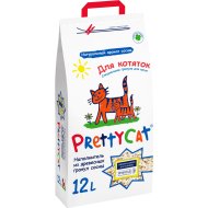 Наполнитель древ«PRETTYCAT»(W.Gr,кот)4кг