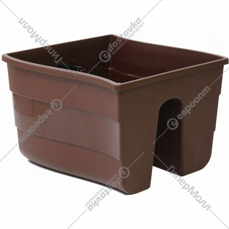 Ящик-кашпо «Formplastic» Fala, 2488-013, коричневый, 11 л