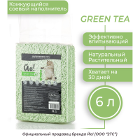 

Наполнитель"ЙО!"(комкующTofu зел.чай)6л