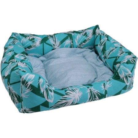 Лежанка для животных «Happy friends» Пухлик №1, Перья, stm 526, 60х50х18 см