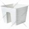 Ящик-кашпо «Formplastic» Sahara, 4450-011, белый, 27 см
