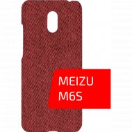 Чехол-накладка «Volare Rosso» Velvet, для Meizu M6s, красный