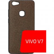 Чехол-накладка «Volare Rosso» Velvet, для Vivo V7, коричневый