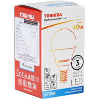 

Лампа светодиодн."TOSHIBA"(5W,4000K,E14)