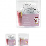 Раскраска «Miniso» Mini Family Christmas Series, 2012457712106, 5 маркеров