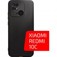 Чехол-накладка «Volare Rosso» Jam, для Xiaomi Redmi 10C, силикон, черный