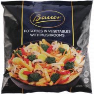 Овощная смесь замороженная «Bauer» картофель в овощах с грибами, 400 г