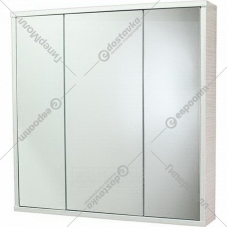 Шкаф для ванной «СанитаМебель» Прованс 101.750, гасиенда, с зеркалом