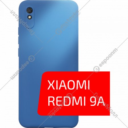 Чехол-накладка «Volare Rosso» Jam, для Xiaomi Redmi 9A, силикон, синий