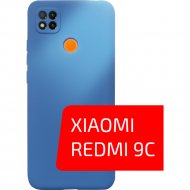 Чехол-накладка «Volare Rosso» Jam, для Xiaomi Redmi 9C, силикон, синий