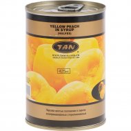 Персики консервированные «Tan» в сиропе, 410 г