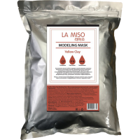 

Маска альгинат"LA MISO"(желт.глина)1000г
