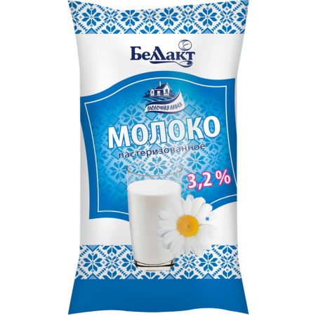 Молоко Молочная лавка пастеризованное, 3.2% 1 л