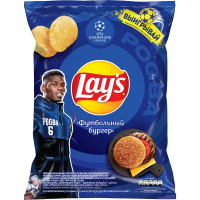 

Чипсы"LAY'S"(футбольный бургер)140г