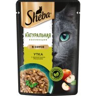 Корм для кошек «Sheba» Натуральная коллекция, утка/яблоко, 75 г