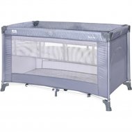 Кроватка-манеж «Lorelli» Torino 2 Silver Blue, 10080462124