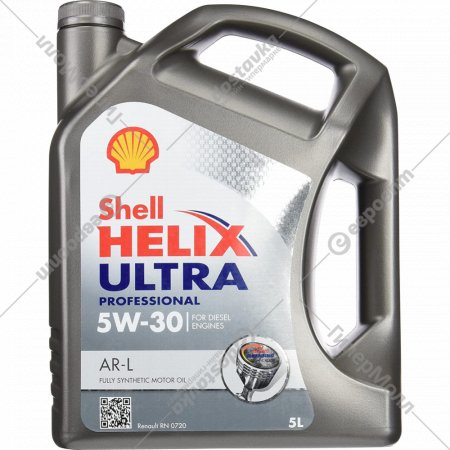 Моторное масло «Shell» Helix Ultra Professional AP-L 0W-30, 550050863, 5 л