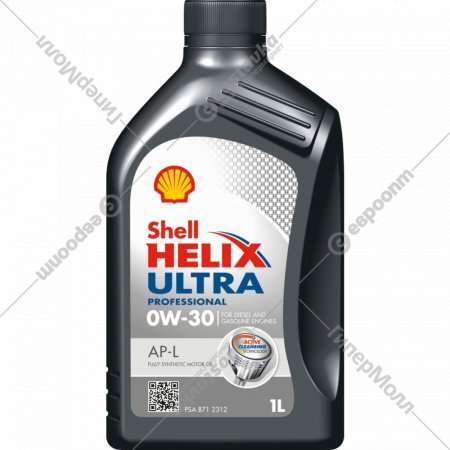 Моторное масло «Shell» Helix Ultra Professional AP-L 0W-30, 550054034, 1 л