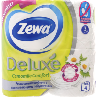 

Бумага туал."ZEWA DELUXE"(ромашка,4рул)