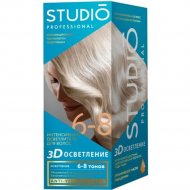 Осветлитель для волос «Studio Professional» 3D, осветление до 6-8 уровней, 135 мл