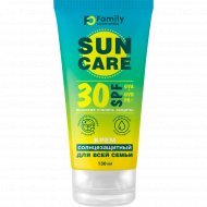 Солнцезащитный крем «Family Cosmetics» SPF 30, для всей семьи, 130 мл