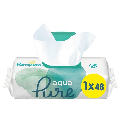 Детские важные салфетки «Pampers» Aqua Pure, 48 шт