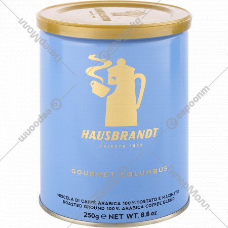 Кофе молотый «Hausbrandt» Gourmet Columbus, 250 г