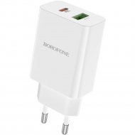 Сетевое зарядное устройство «Borofone» BA56A, 1USB/Type-C, 20W, белый