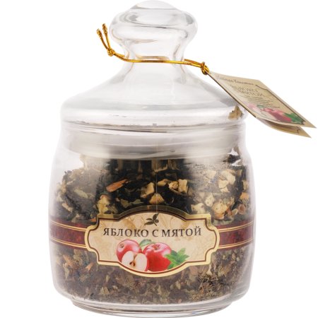 Чай черный Чайная коллекция яблоко с мятой, 120 г