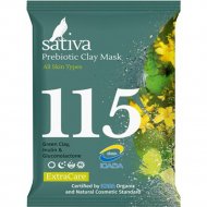 Маска для лица «Sativa» минеральная, с пребиотиком, №115, 15 г