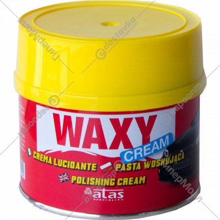 Полироль «Atas» Waxy Cream, для кузова, 250 мл