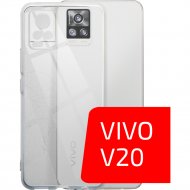 Чехол-накладка «Volare Rosso» Clear, для Vivo V20, прозрачный