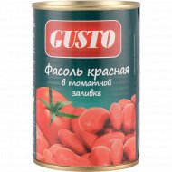 Фасоль красная «Gusto» в томатной заливке, 400 г