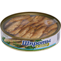 

Шпроты "БАЛТИЙСКИE" (ключ) 160г