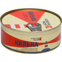 

Килька"АЗБУКА МОРЯ"(н/р,обжар,в т/с)240г